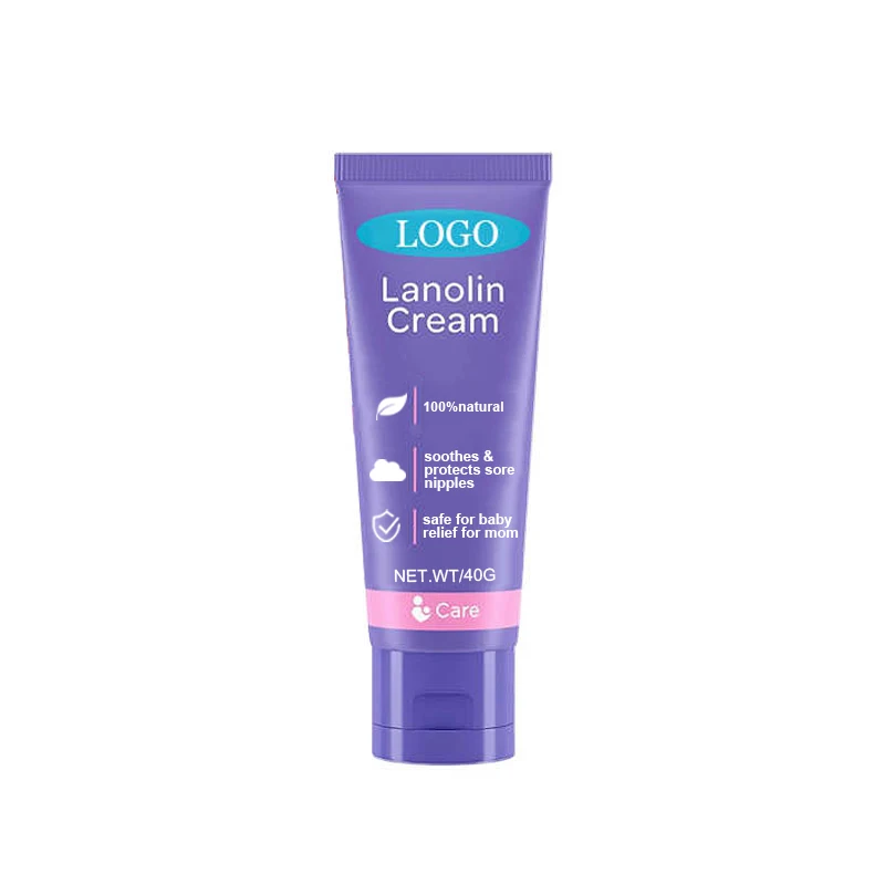 Private Label Soothing Lanolin Nipple Balm, Safe for Nursing Moms,Natural Nipple Cream for Breastfeeding Oem/odm