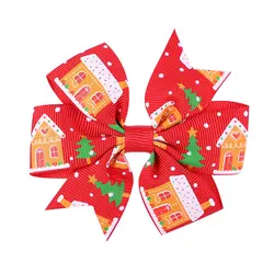 E-Magic hot selling 196 Colors Polyester hair bows Customizable logo hair bows colorful hair bow for girls