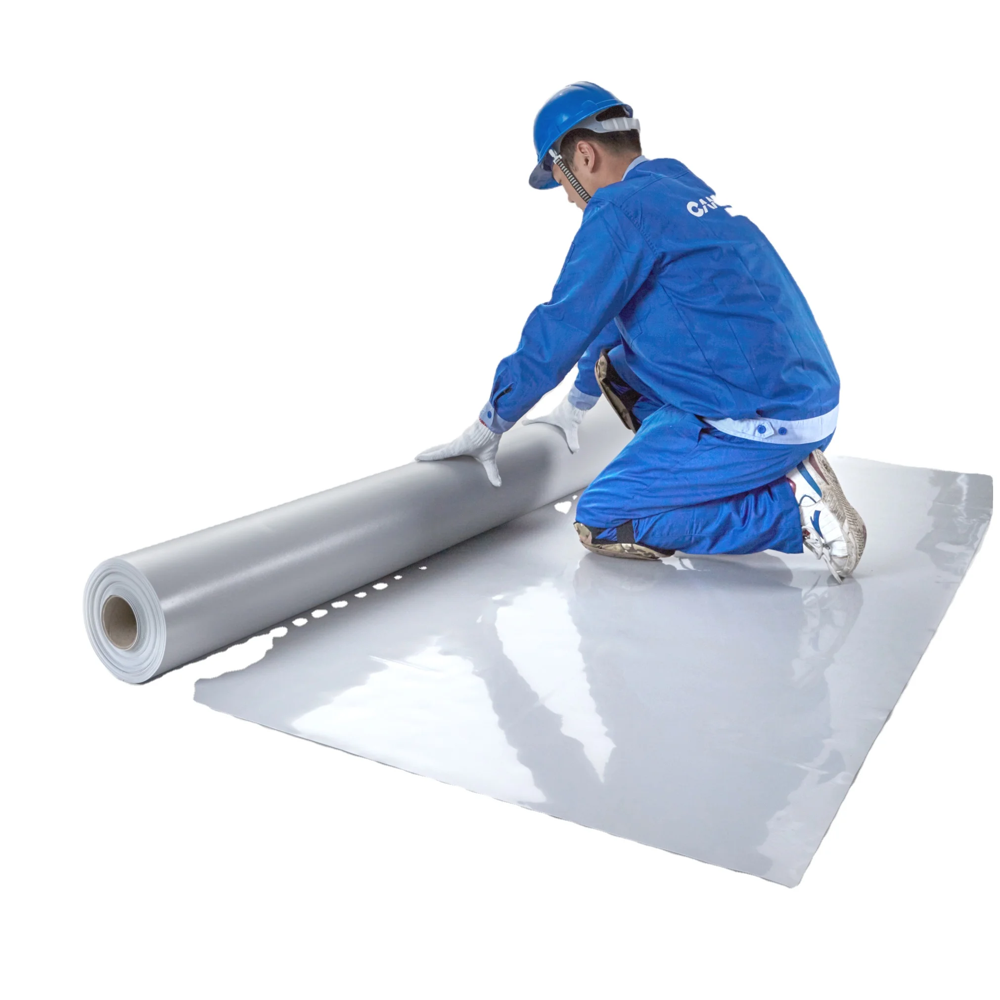 Hot Sale PVC Waterproofing Membrane PVC Roof Membrane Waterproof Fibre Reinforced 1.2mm 1.5mm 2.0mm