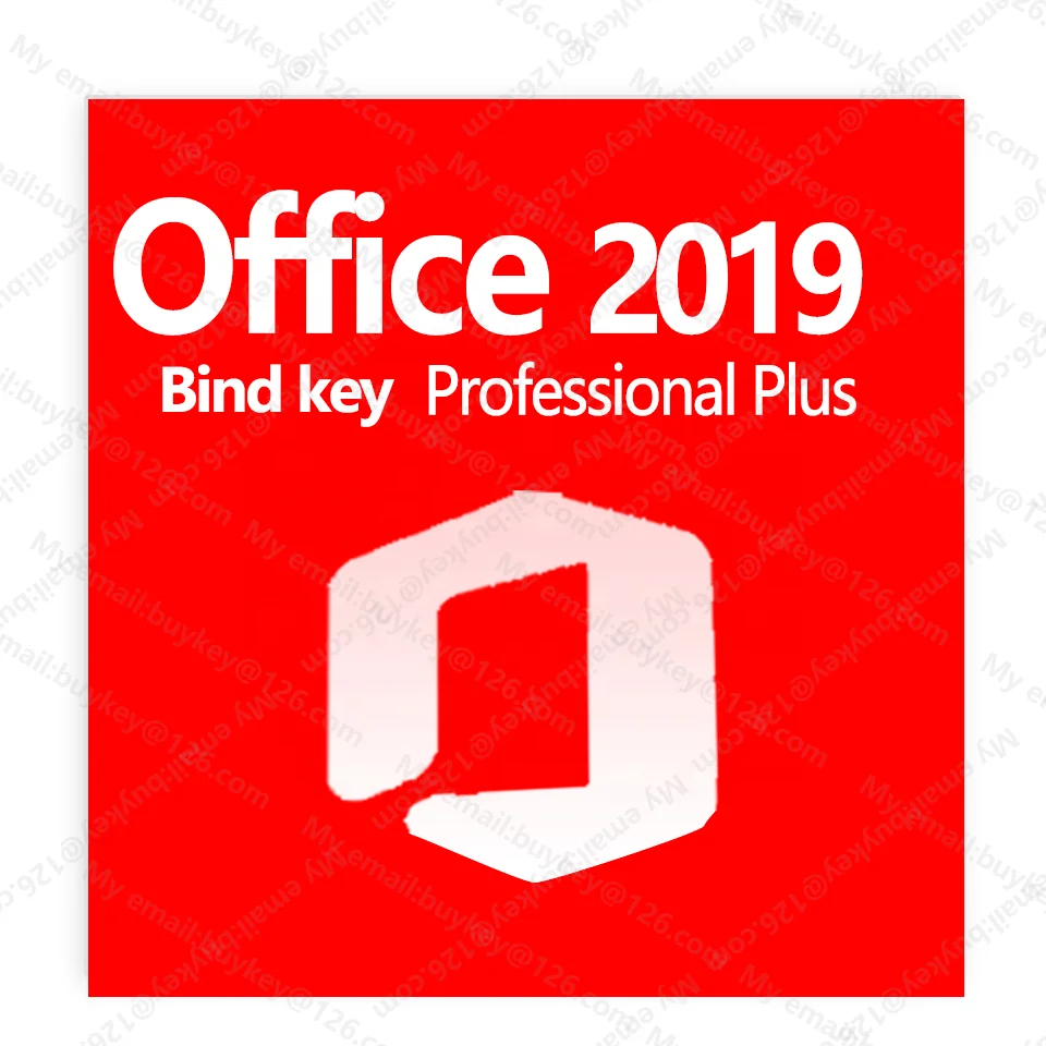 ms Office 2019 Professional Plus Retail Key Online Activation Office 2019 Pro Plus License Key Code Send by Email