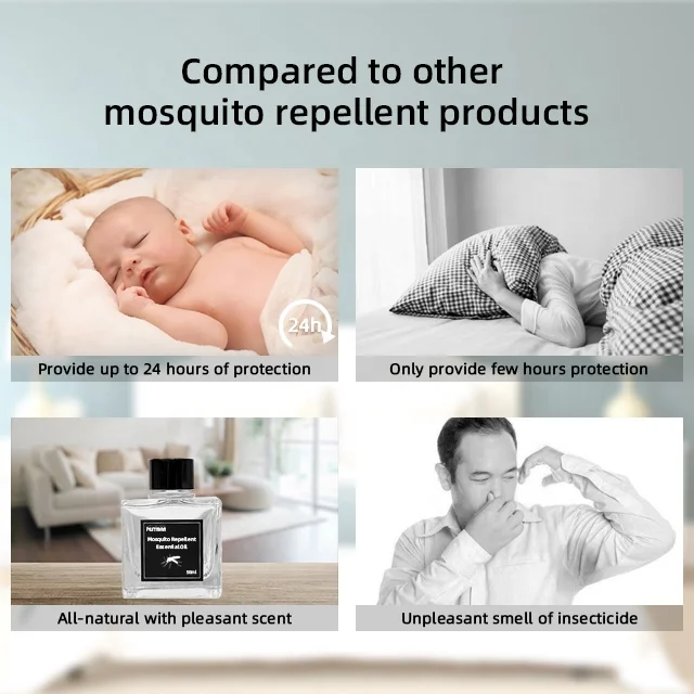 Deet-free Mosquito Repellent Oil Home for home use Mosquito Repellent Essential oil