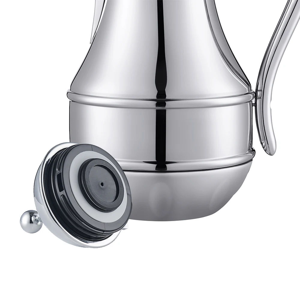 Luxury SUS 304 Stainless Steel Arabic Dallah Thermos Coffee Pot Flask