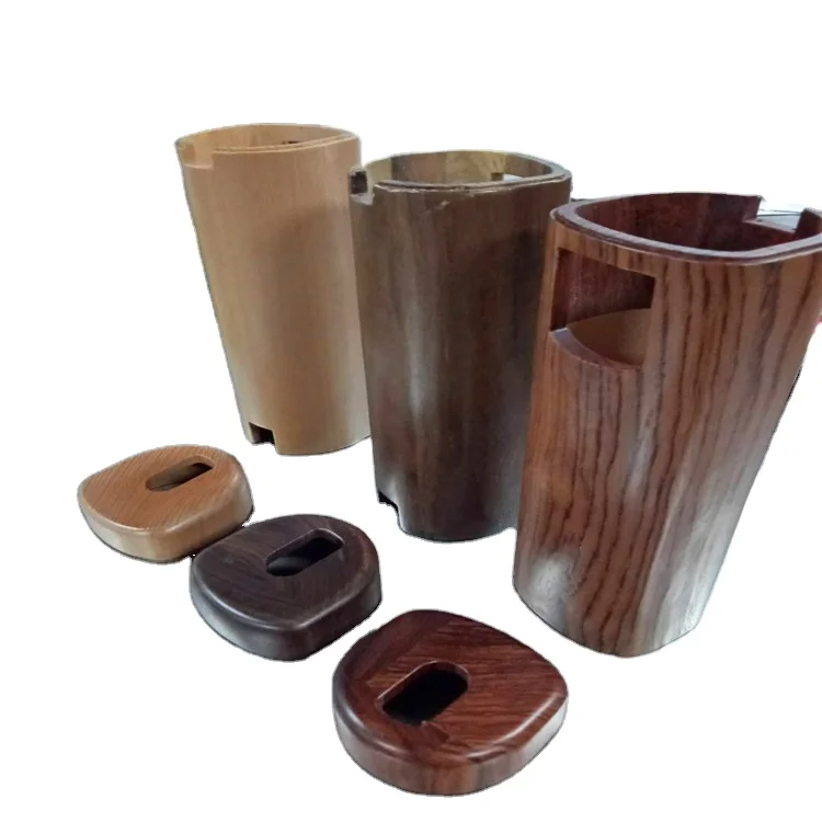 
Black Walnut Solid Wood bamboo Speaker Box, Audio Headset Box, Custom Made by Manufacturers 