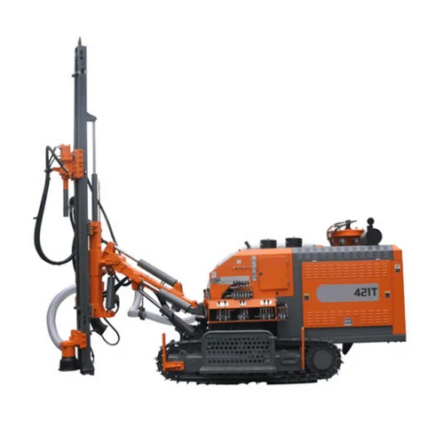 blasting hole integrated dth mounted diesel open use dth drilling rig for mining
