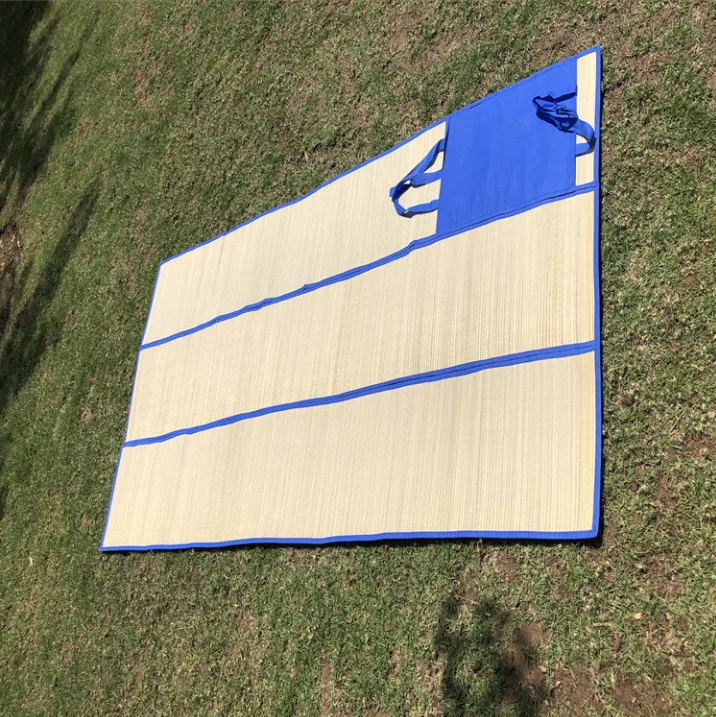 High Quality Competitive Price Outdoor Folding Summer Sleeping Beach Straw Mat
