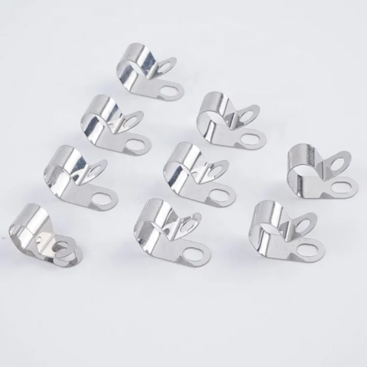 Пластиковые кабельные зажимы типа R нейлоновый кабельный зажим для кабельного проводного органайзера