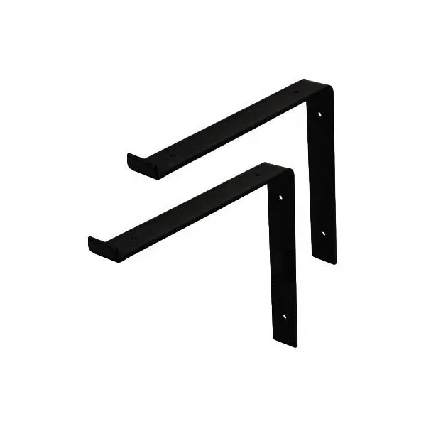 Customized Metal Shelf Brackets Sheet Metal L Stamping Parts