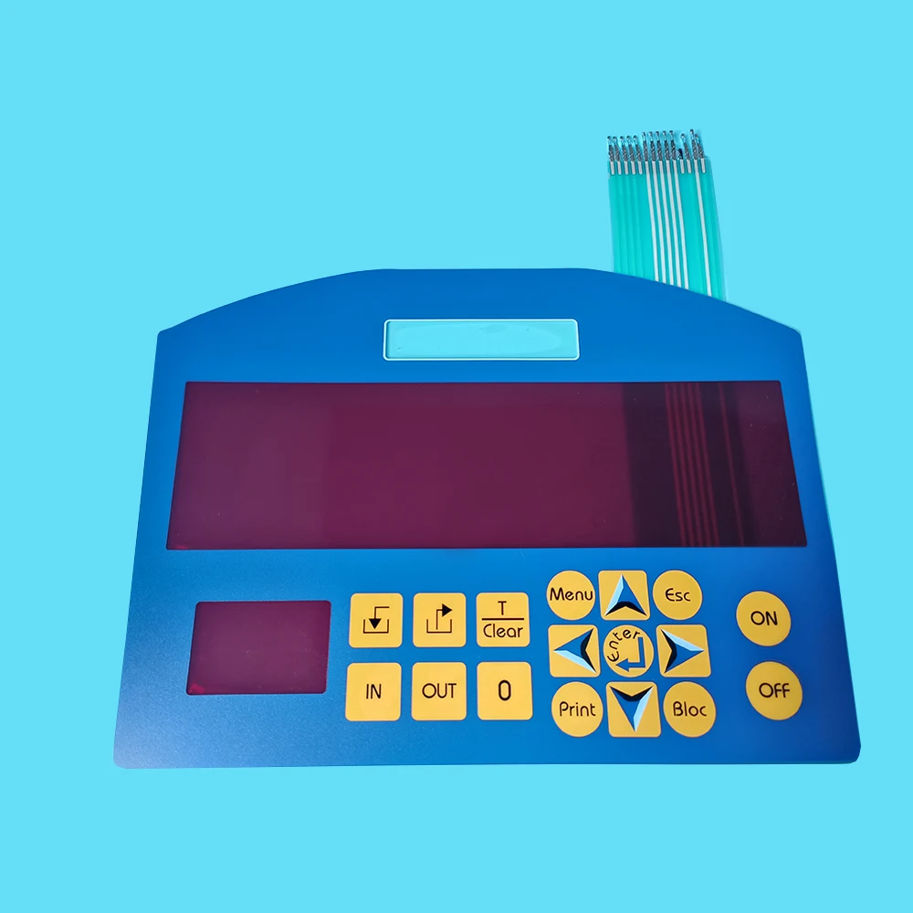 Сельскохозяйственная машина Водонепроницаемая цепь клавиатуры мембранный переключатель клавиатуры для ремонта