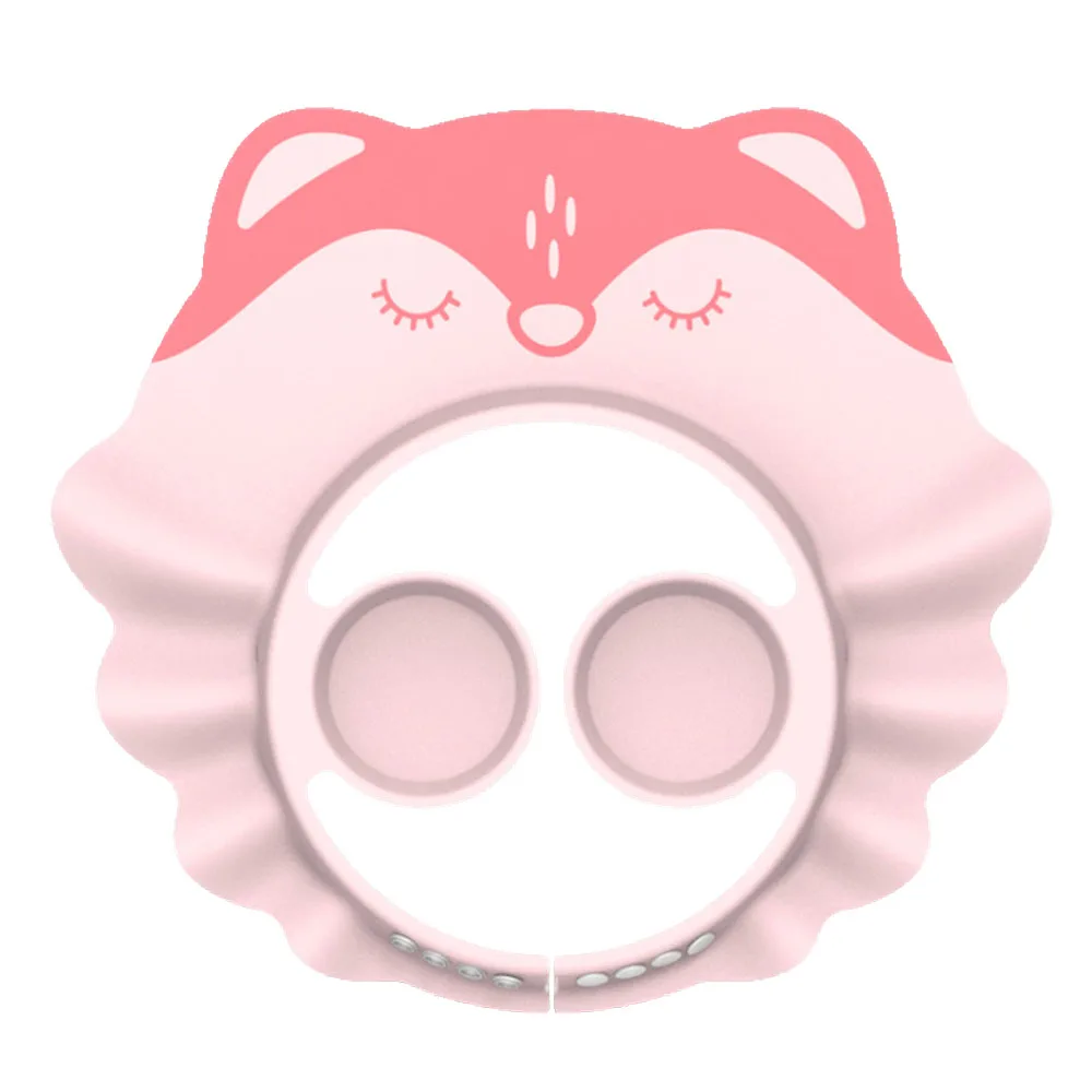 
Adjustable Children Shampoo Bathing Cap Lovely Cartoon Baby Shower Cap 