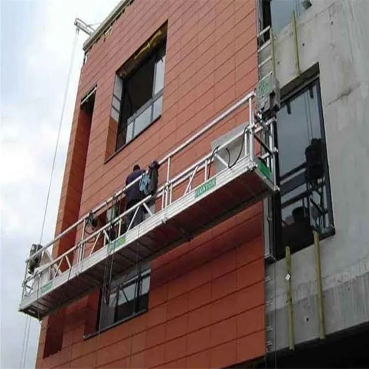 Zlp800 Zlp630 Zlp1000 steel suspended scaffold OEM accept electric hanging work platform