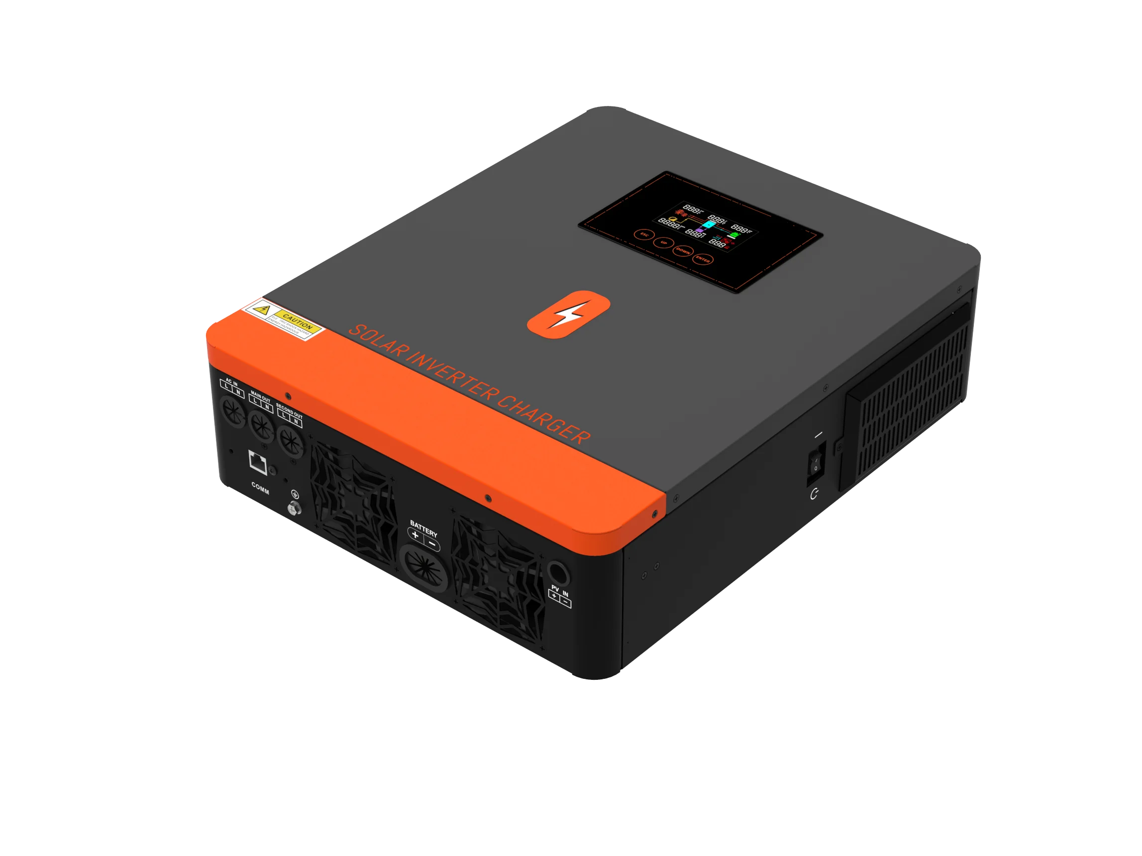 PowMr 6200W 48V 4200W 24V On/off grid Solar Inverter Max PV voltage 500V MPPT Solar Hybrid Inverter