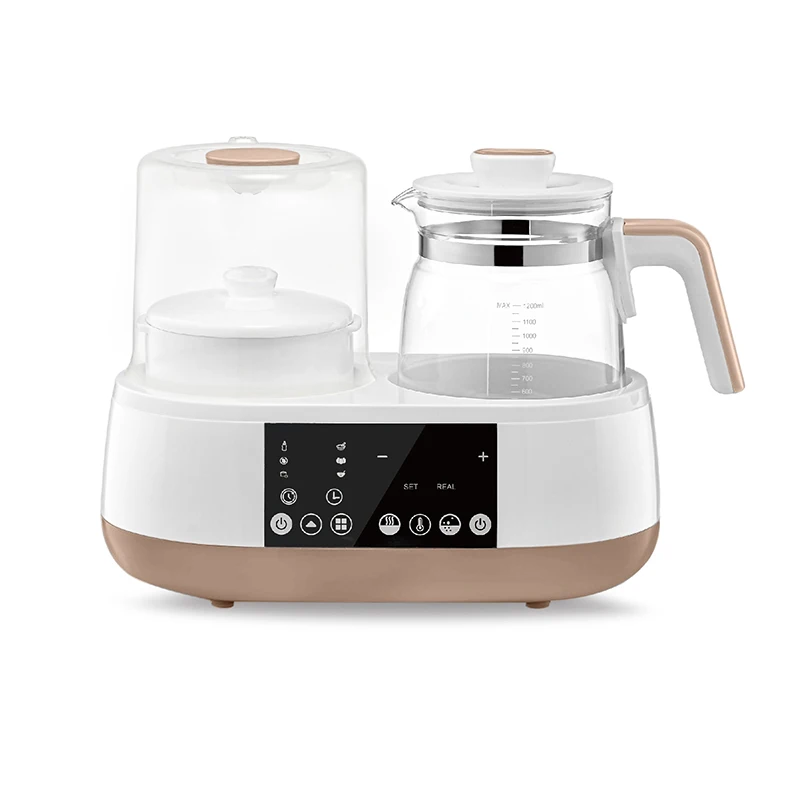 Профессиональный двойной Электрический Подогреватель детских бутылочек для грудного вскармливания, быстрый подогреватель молока с стерилизатором