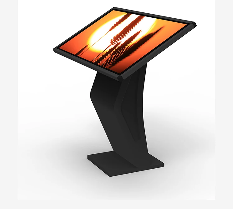 32 Inch Floor Standing Interactive Table LCD Panel Digital Information Display All In One PC Self Service Touch Screen Kiosk