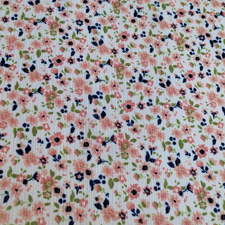 100 POLYESTER FABRIC CRINKLE CHIFFON YORYU FABRIC WHOLESALE FOR GARMENTS