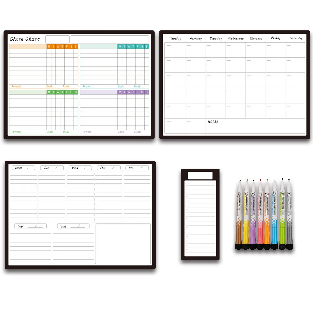 2024 2025 Original Fridge Magnet Calendar Custom Weekly Magnetic Calendar