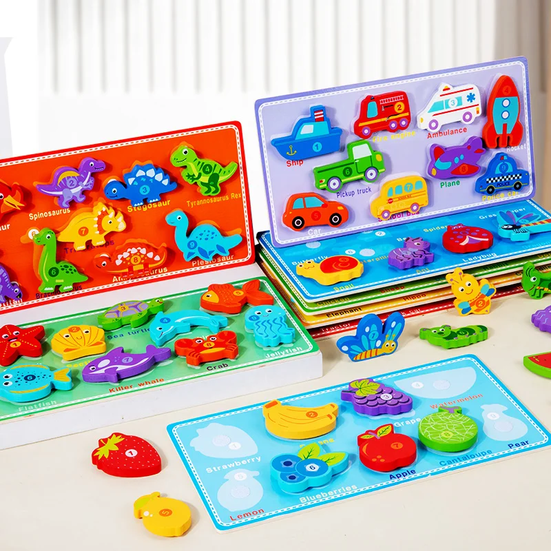 Игрушка развивающая с животными