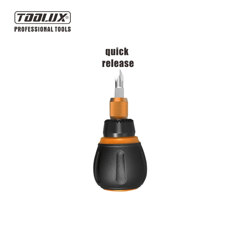 Single Factory Direct Sale Multi-function Repair Tool Ratchet Screw Driver Screwdriver Set With Soft Handle