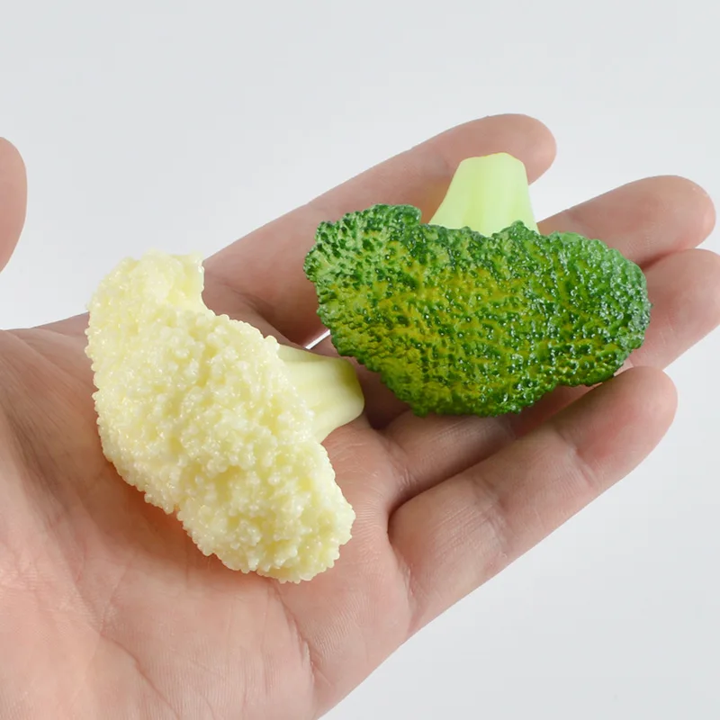 chaomao simulation broccoli vegetable model pendant fun keychain student backpack gift