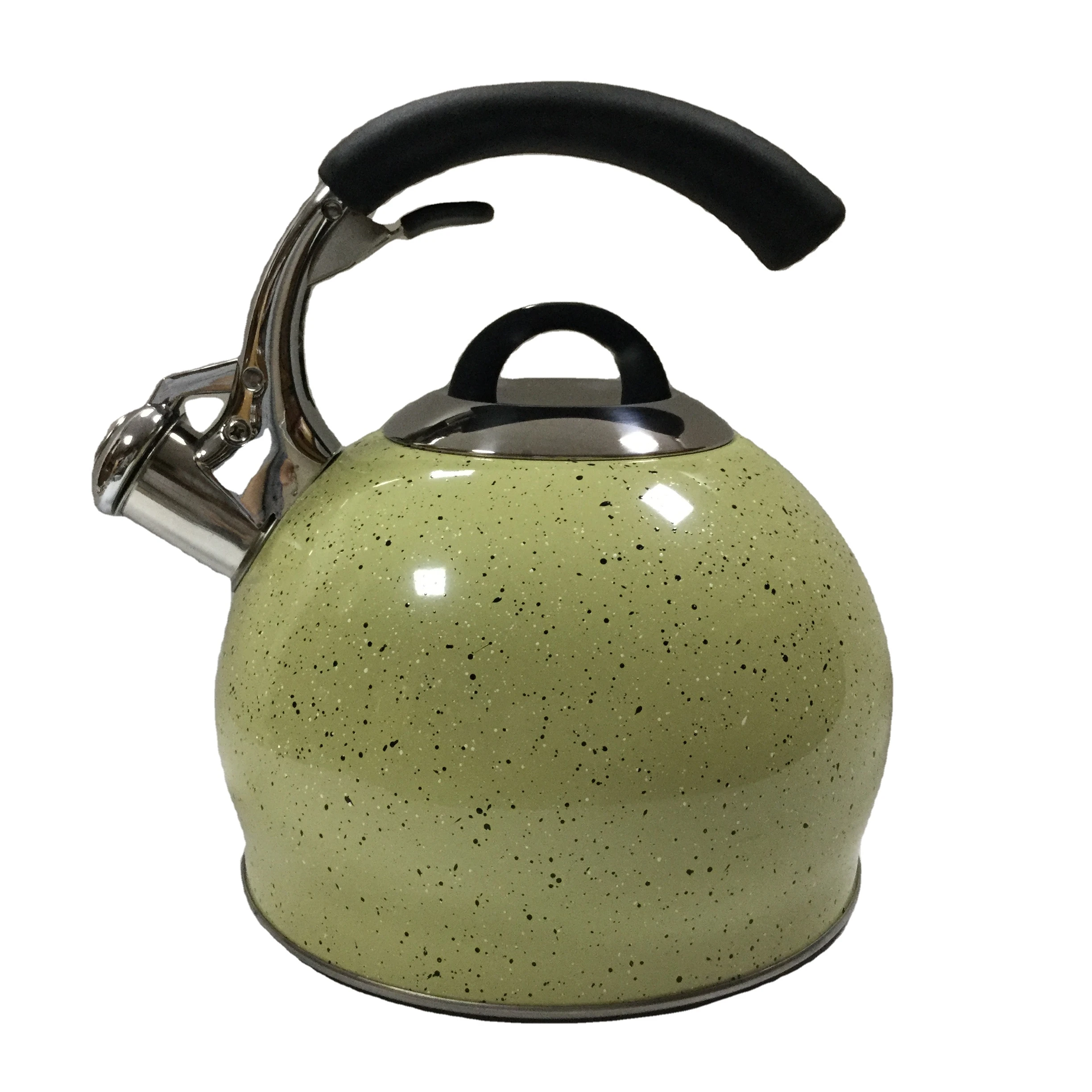 Stainless Steel Korean Whistling Tea Kettle Tea Pot with Factory Price Mirror Original Metal OEM