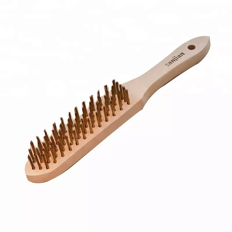 Производитель оцинкованная стальная проволочная щетка латунная