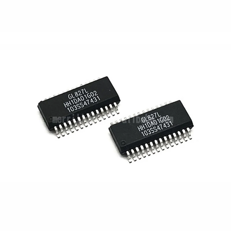 Iс чип USB 2,0 одинарный слот карты памяти SD/MMC/MS/SM/xD-картинка кард-ридер контроллер Ic SSOP-28 GL827L