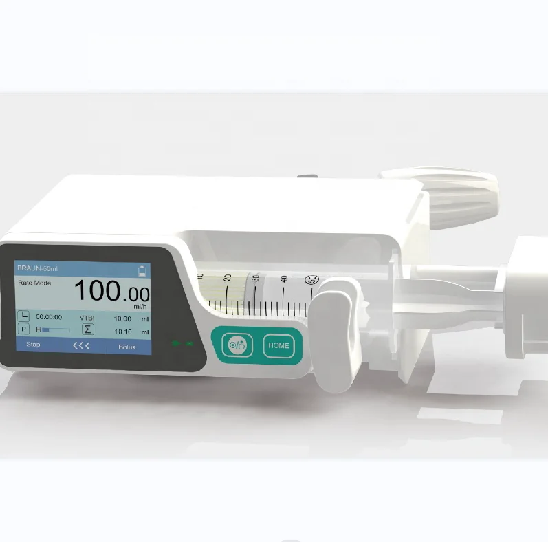 Touch Screen Syringe  Infusion Pumps Human Injection Pump syringe pump ICU use CE ISO