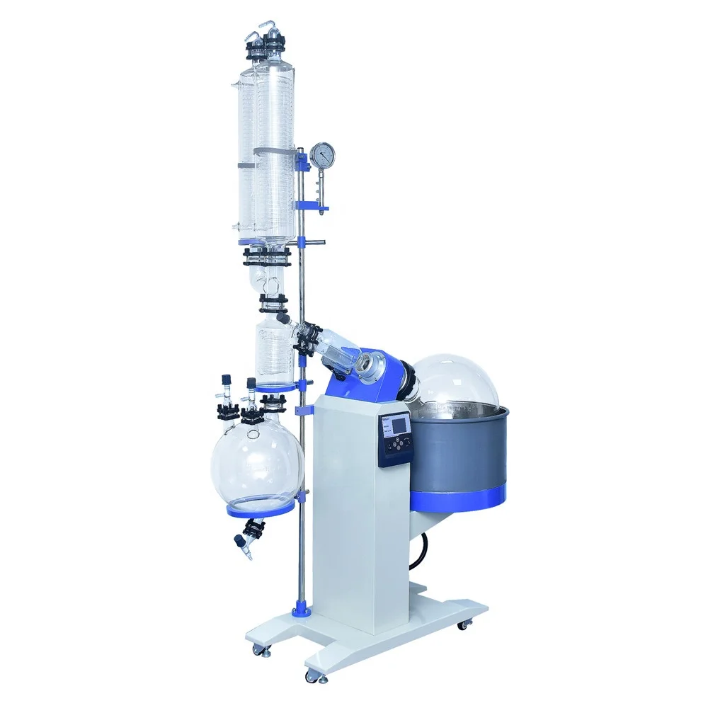 Newly Released Motorized Lift 50L Rotovap for lab and pilot solvent recovery
