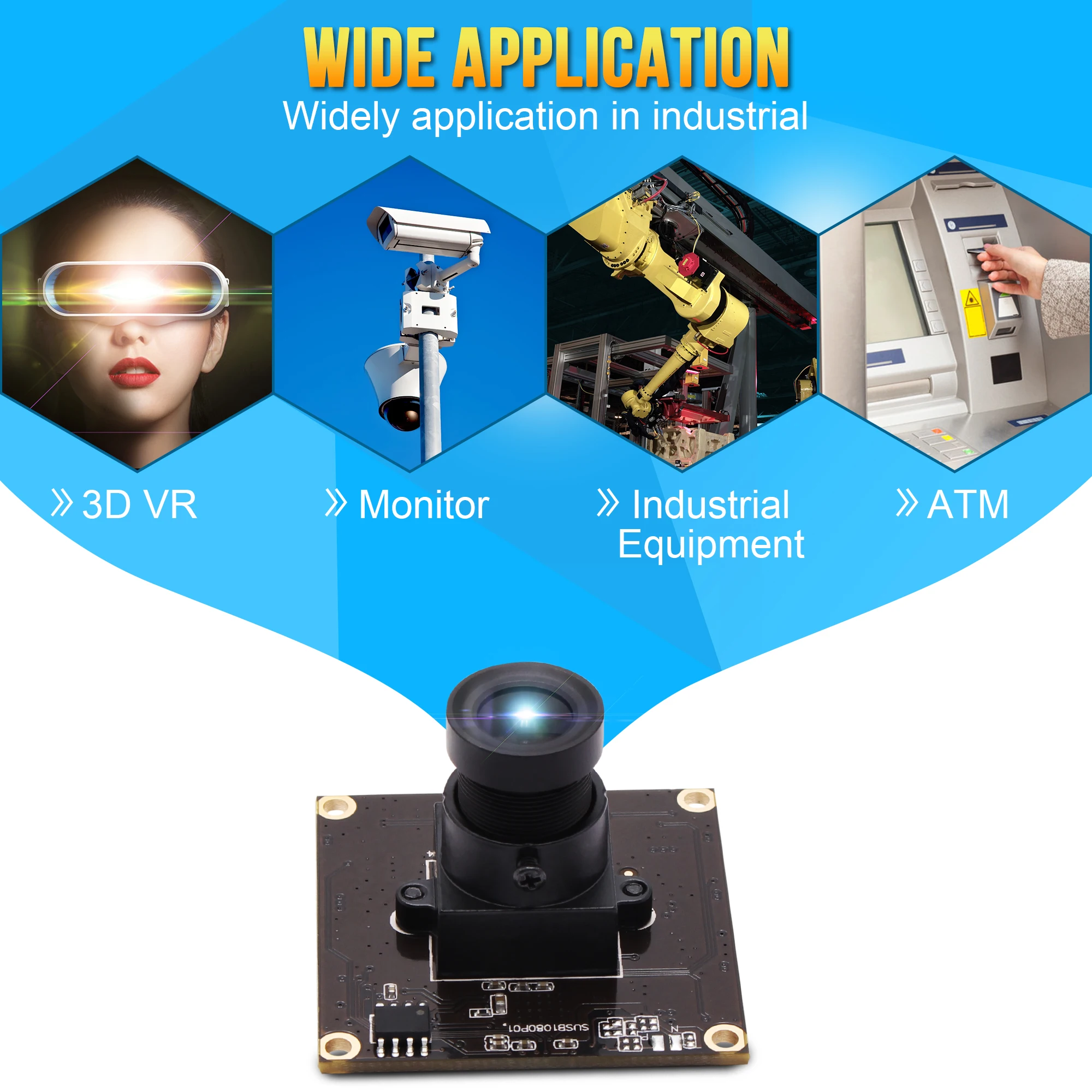 ELP 1920*1080 MJPEG 50fps SONY IMX291 Full HD 2megapixel USB3.0 Camera Module for Industrial Machine Vision