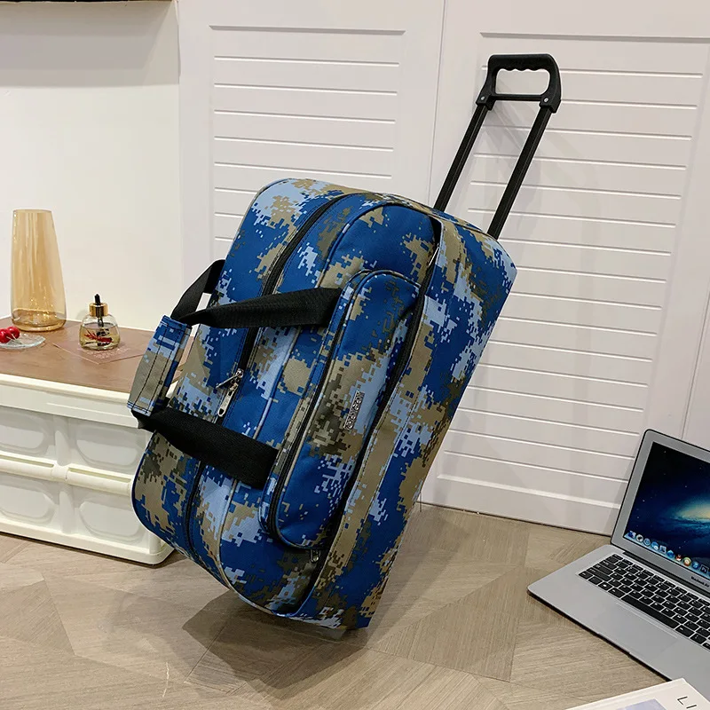 Large Capacity Travel Bag Waterproof Trailer Bag Short-distance Boarding Trolley Bag for Travel Business