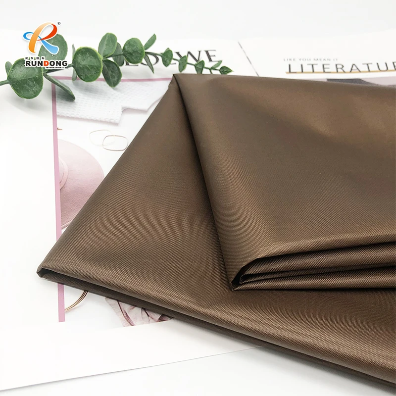 Rundong customized colors 100% Polyester oxford tents fabrics