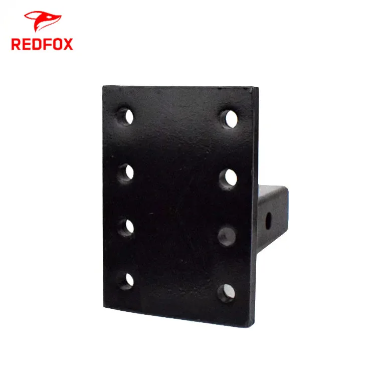 REDFOX factory price Trailer Parts 2 inch receiver hitch accessories pintle hook mounting plate