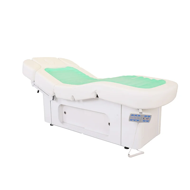 Electric Thermal Massage Table Thai Spa Dry Water Jet Bed with LED Light Facial Beauty Salon Furniture 4 Motors