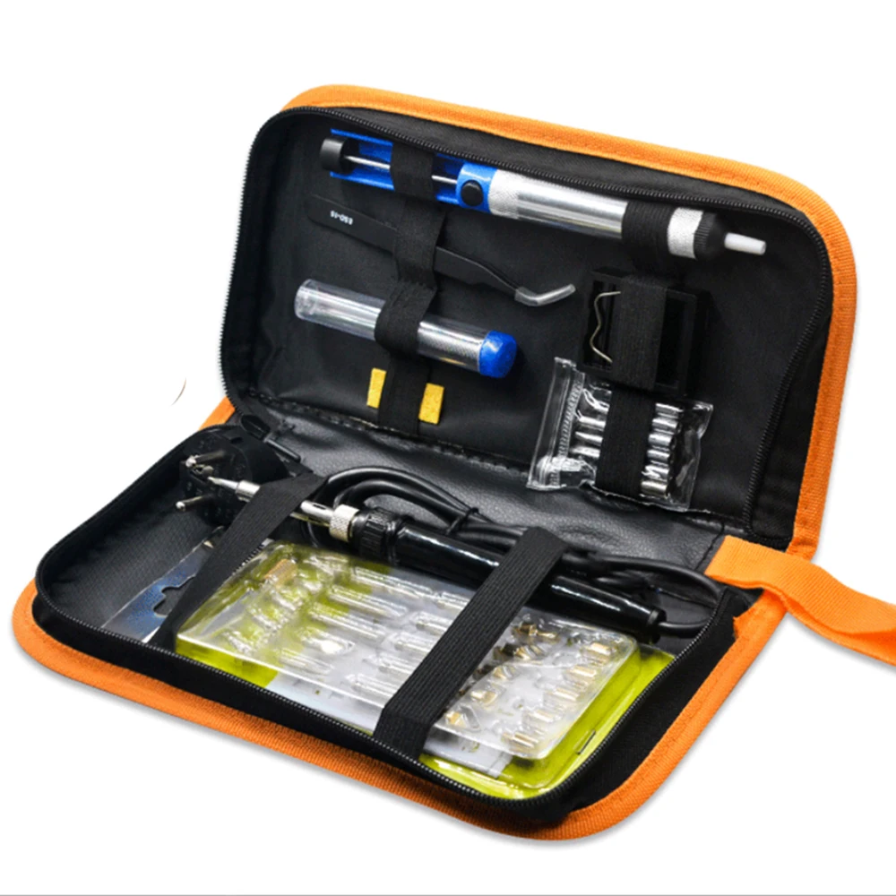 
54pcs per set LCD Digital Display Thermostatic Adjustable Temperature Electric Soldering Iron Wood Burn Tools Kit 