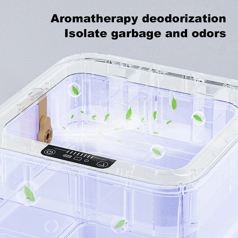 18l Smart Sensor Folding Trash Can High Quality Induction Trash Bin For Bathroom Toilet Kitchen Waste Storage