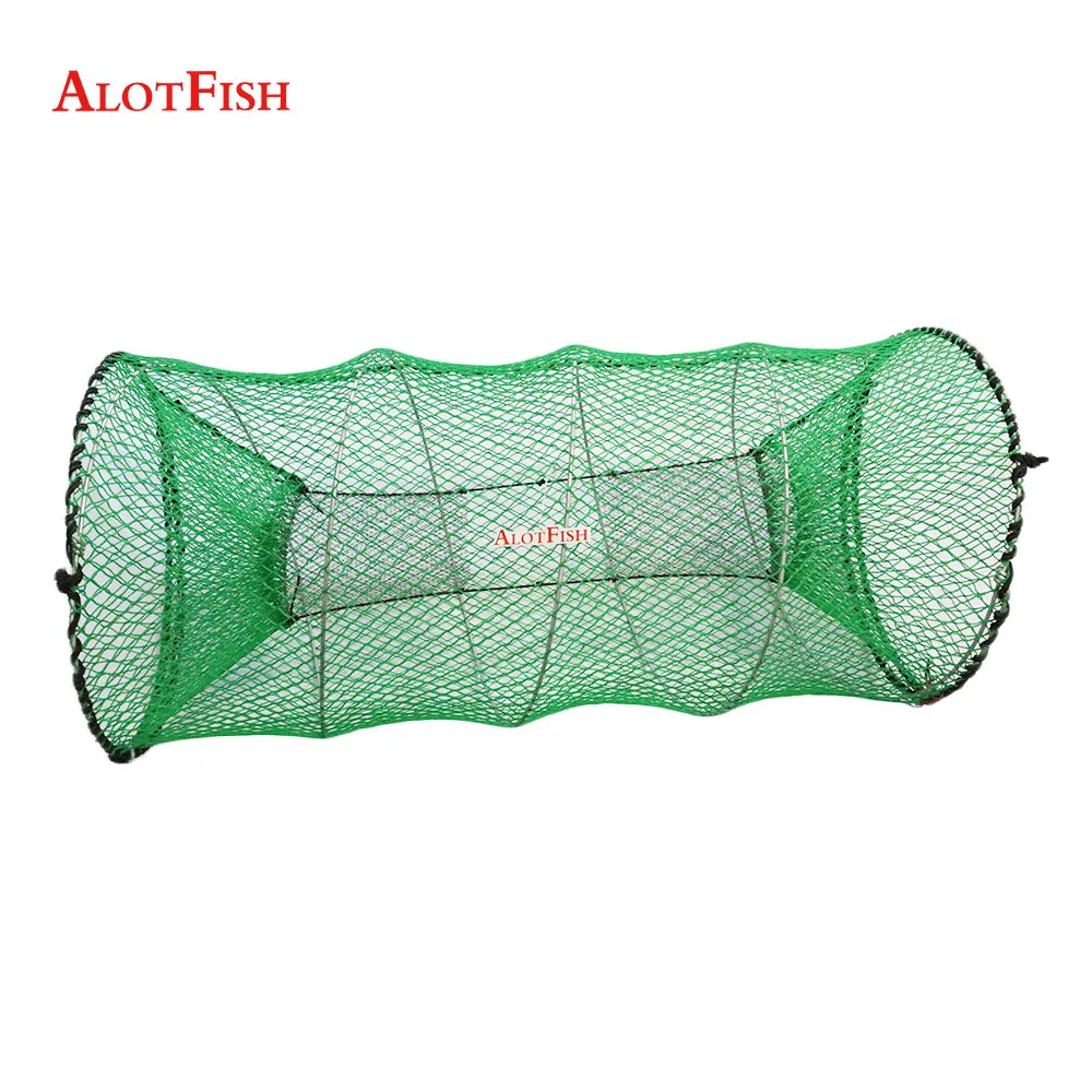 High Quality Customized Design Spring Cage Codfish Trap 70*130cm Fishing Trap
