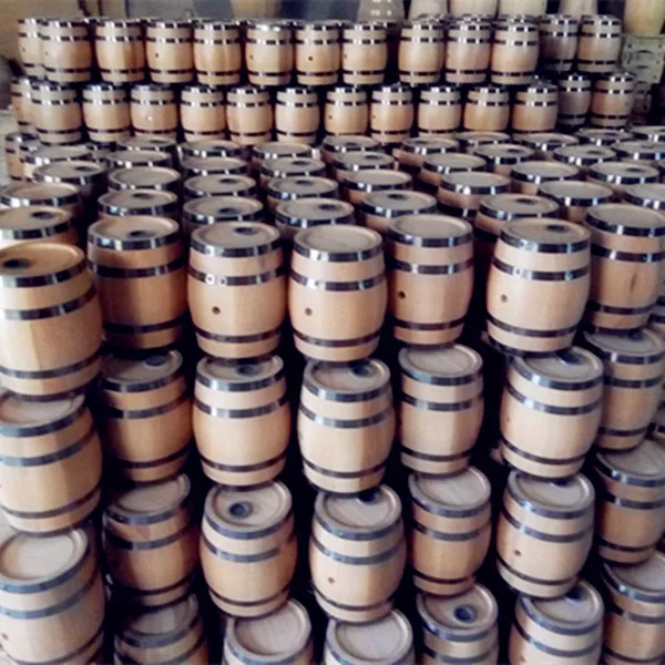 Cheap oak wood wine cask barrel decoration