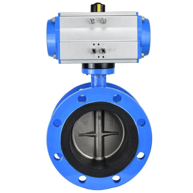 Professional Manufacturers Wholesale Clamped Gear Operated Cast Iron Butterfly Valve