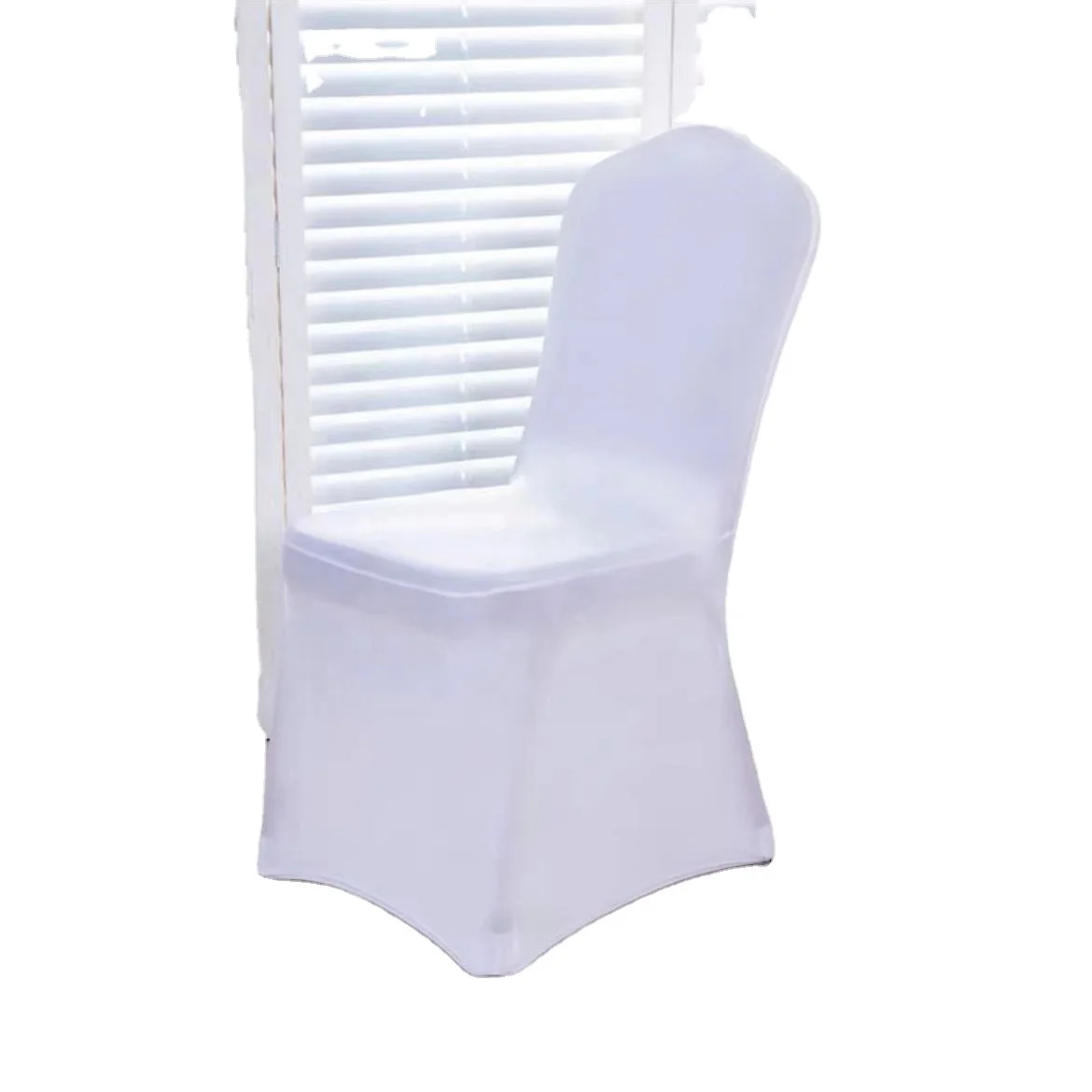 white cheap spandex folding banquet events party seat covers chair covers for wedding party