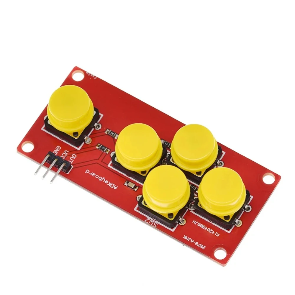 AD Keyboard Simulate Five Key Module Analog Button for  Sensor Expansion Board