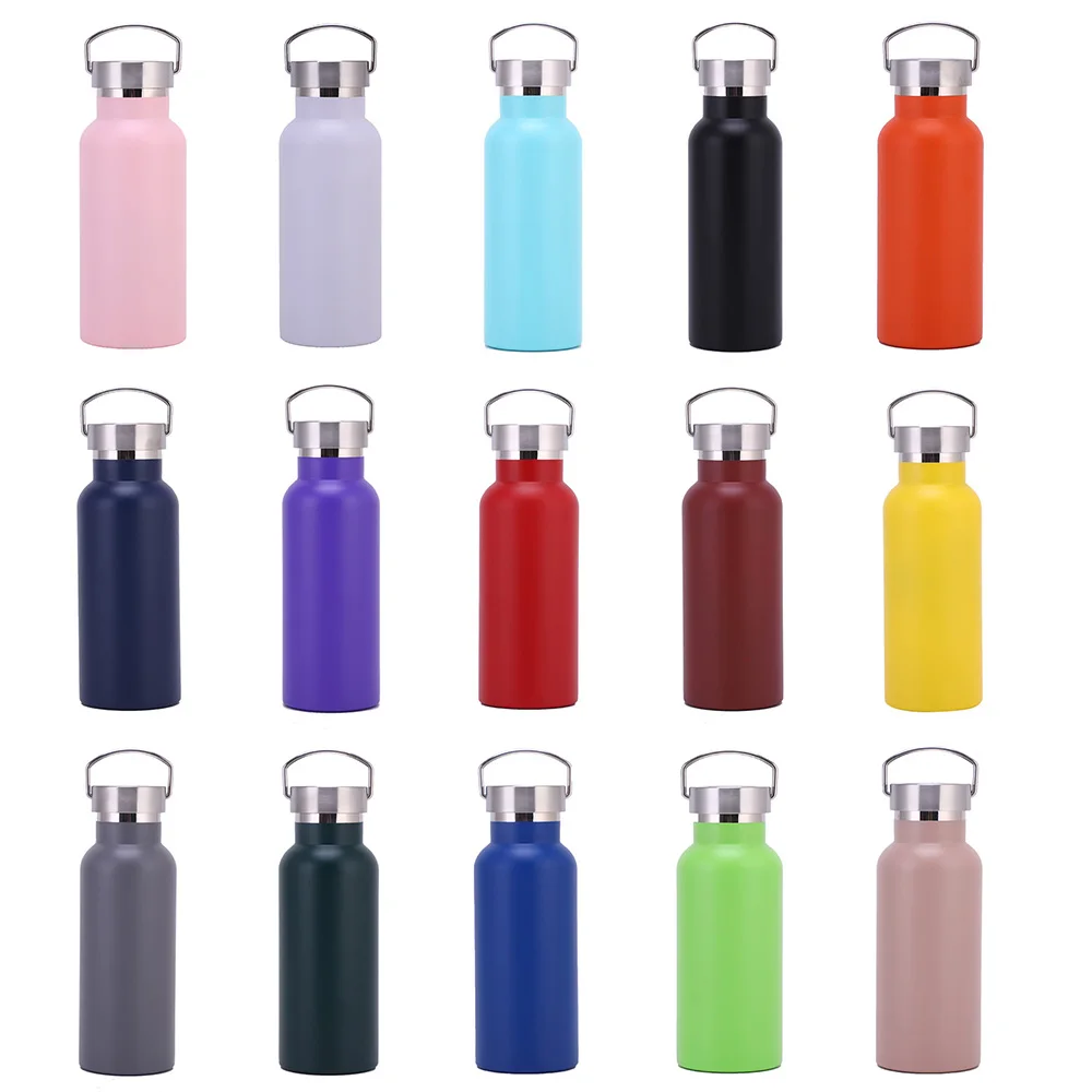 
750 ml Kid Stainless Steel Flask Water Bottle With Handle Logo Covers Cover Strap Vacuum 750 Insulated Sports Flask Water Bottle 