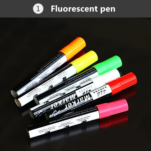 6pcs Acrylic Liquid Art Marker Pen for Blackboard