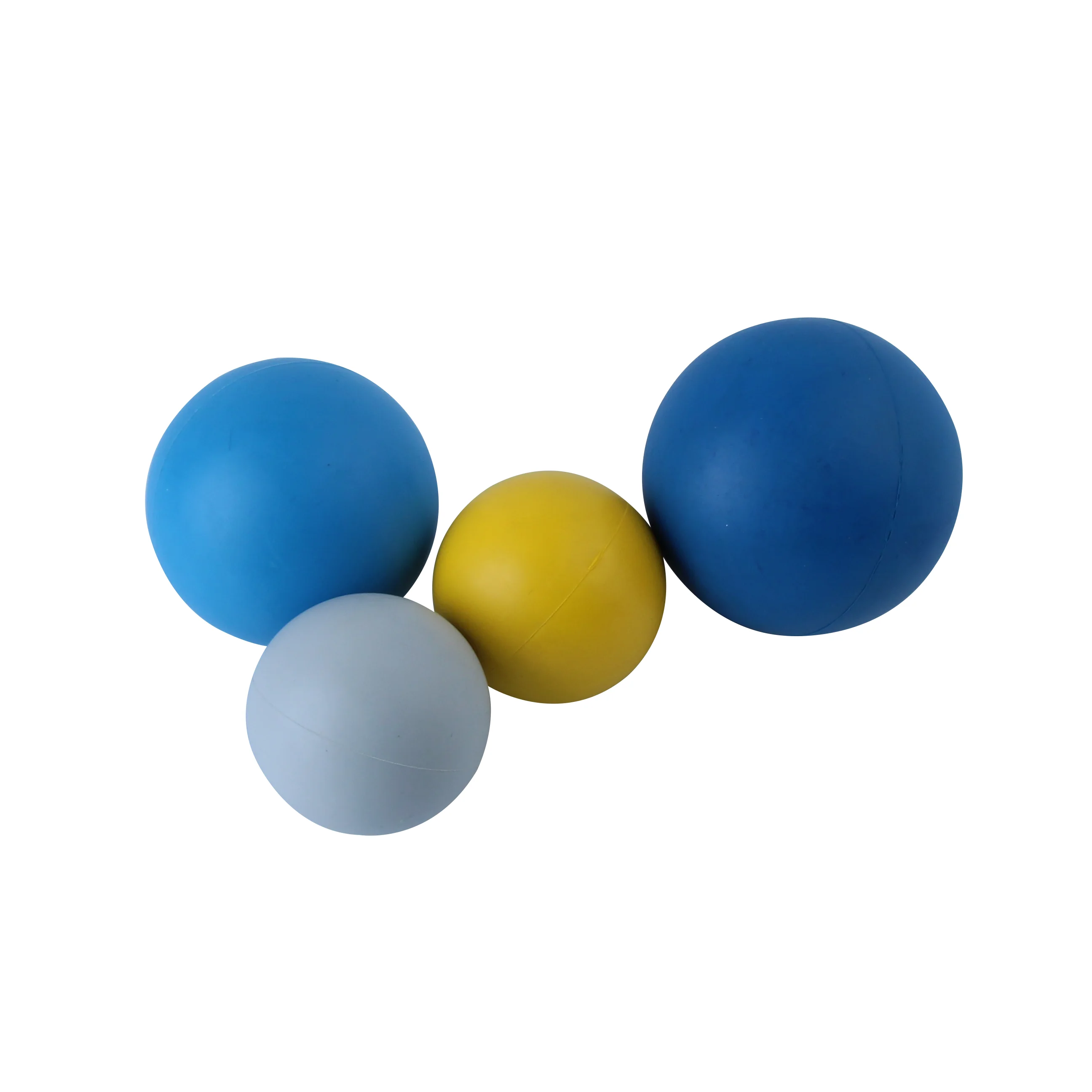 Custom EVA PU size color Natural Rubber Bounce Balls Bouncing Ball Sponge Foam Ball for Pet Toys Sports