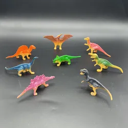 Wholesale Colorful Cute Figurine Soft Plastic Mini Dinosaur Model Toy Diy Toys Sets For Kids Children Girls