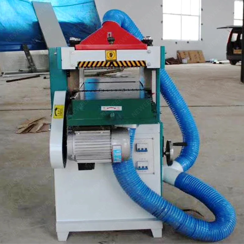 NEWEEK wood double sided planer thicknesser 800mm China wood planer machinery