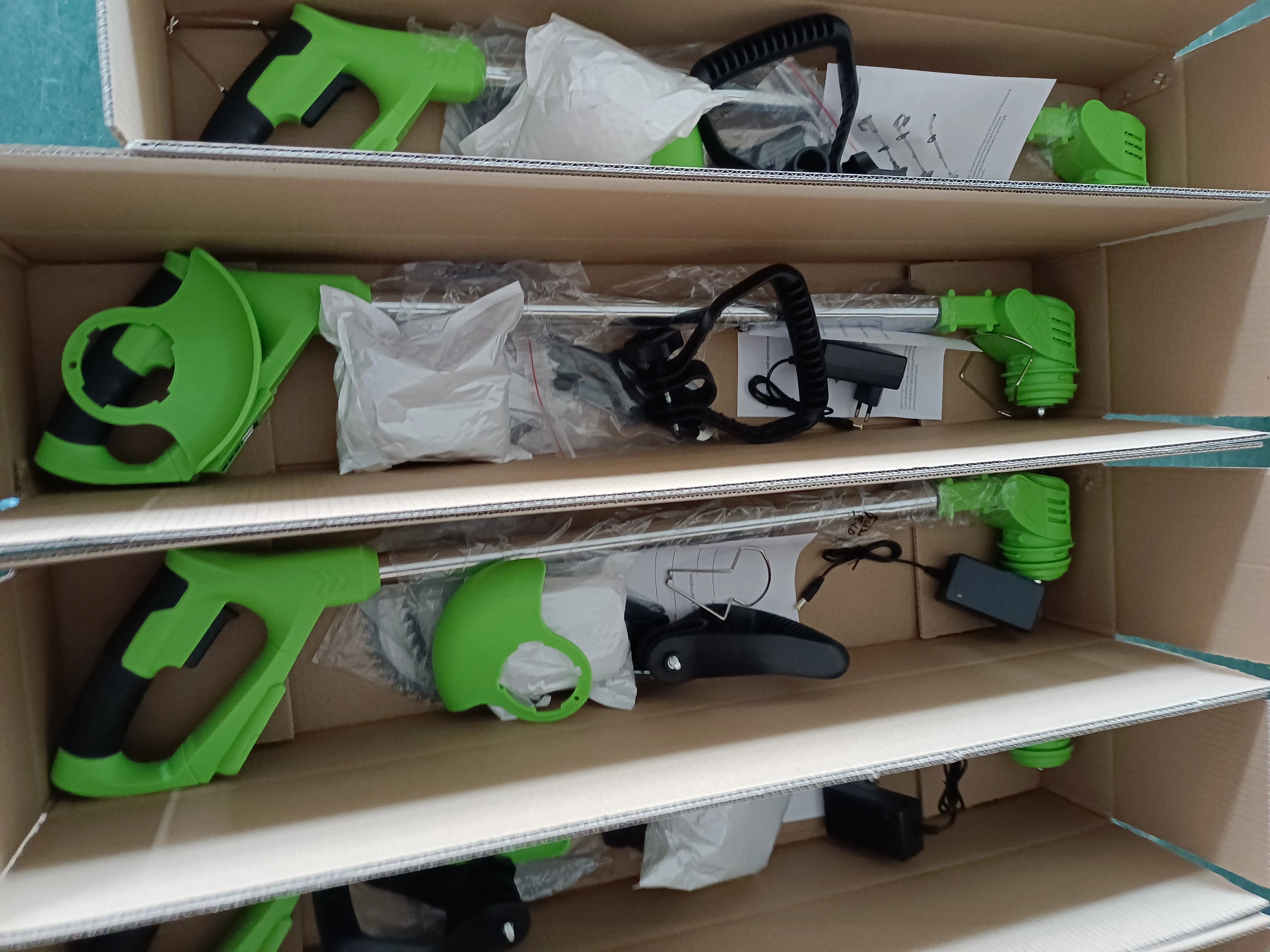 Garden Tools Lithium Battery Electric Rechargeable Grass Cutter Hand Cordless Power String Trimmer