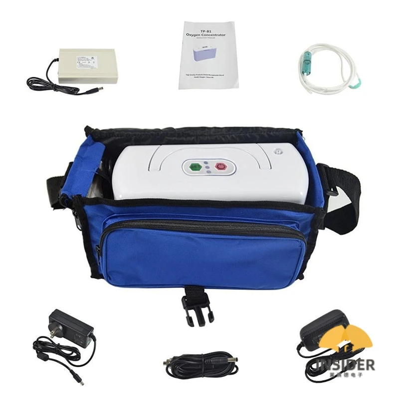 3L Portable Oxygen Concentrator Continuously Oxygen Flow With Battery
