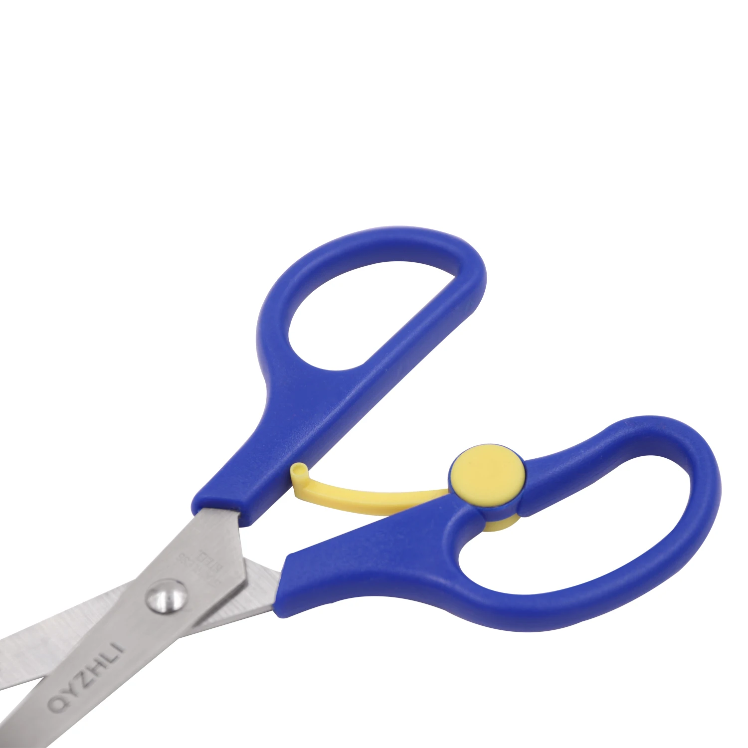 Plastic Kids Scissors 5 Inch Children Scissors with Spring Student Safety Craft Scissors