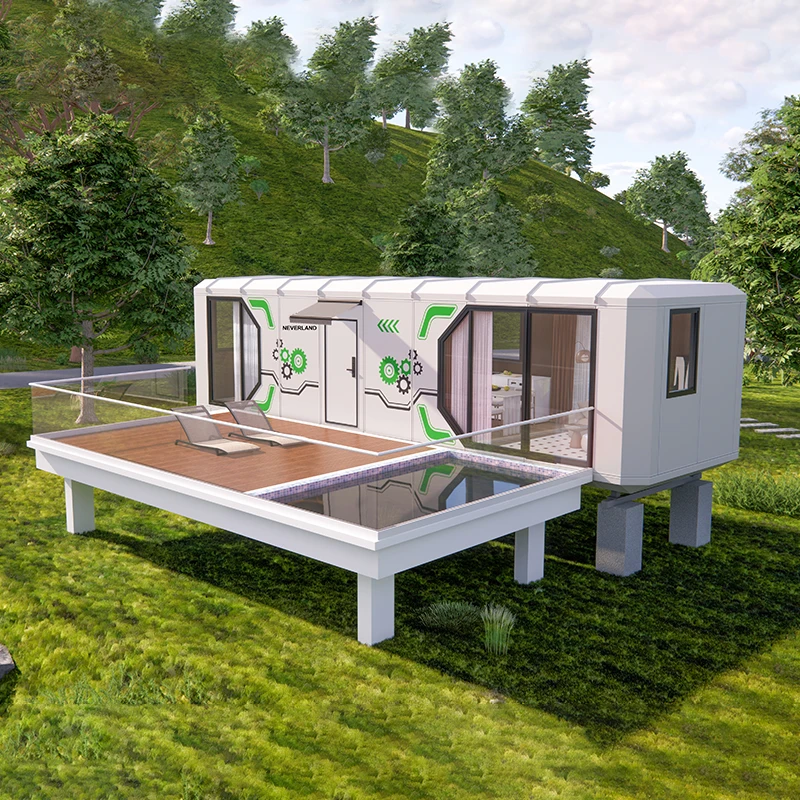 Detachable Customized Luxury Prefab Houses in Steel Comfortable Modular Mobile Living Apartment Homes