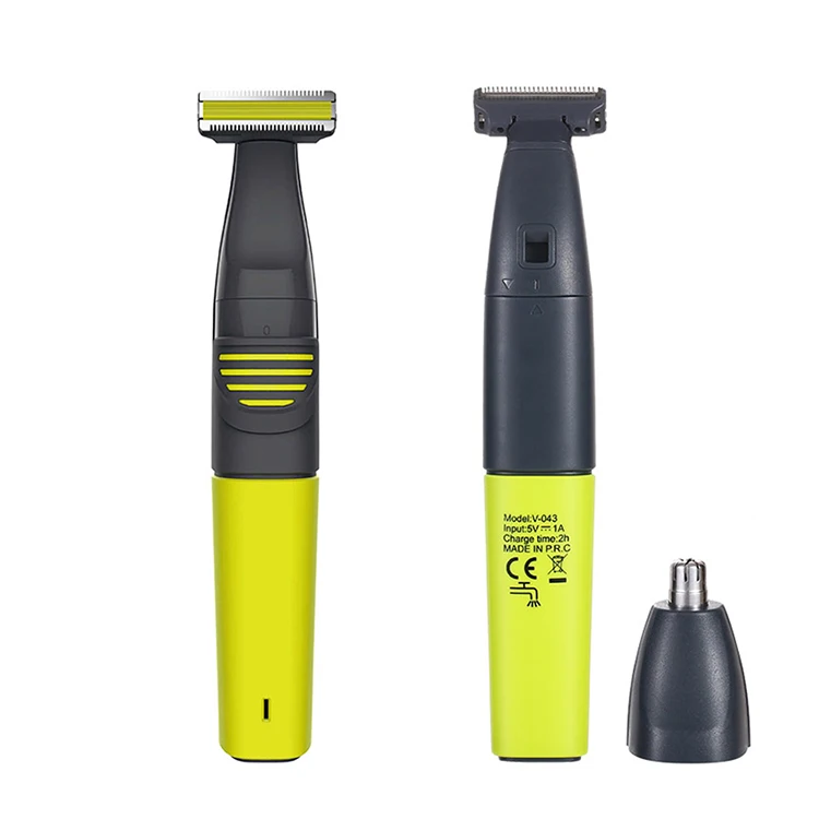3 в 1, перезаряжаемая электрическая машинка для стрижки волос в носу