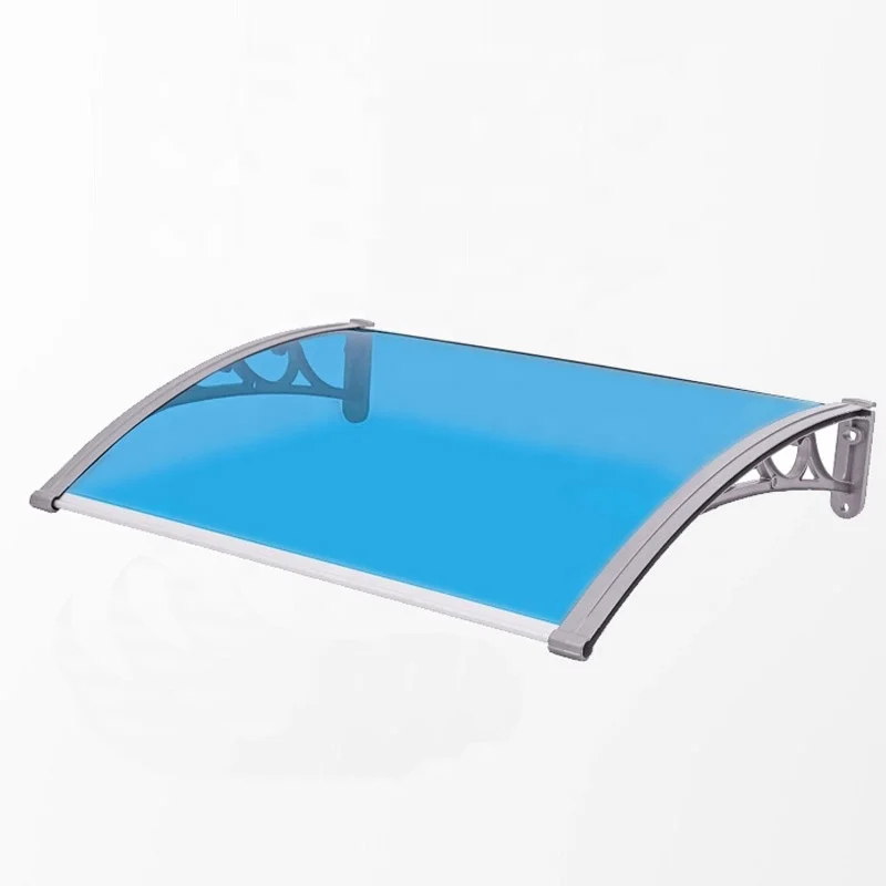 Outdoor Aluminum Support Solid Polycarbonate Door Canopy Awning for Balcony